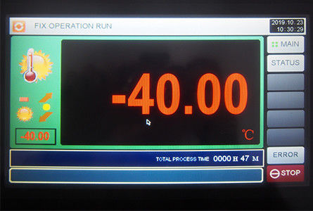 -40 ℃อุณหภูมิห้องทดสอบความชื้นตู้แช่สิ่งแวดล้อม